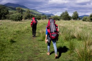 Backpacker Reise Schottland