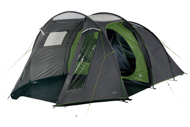 5 Mann Zelt mit Stehhöhe und Vordach