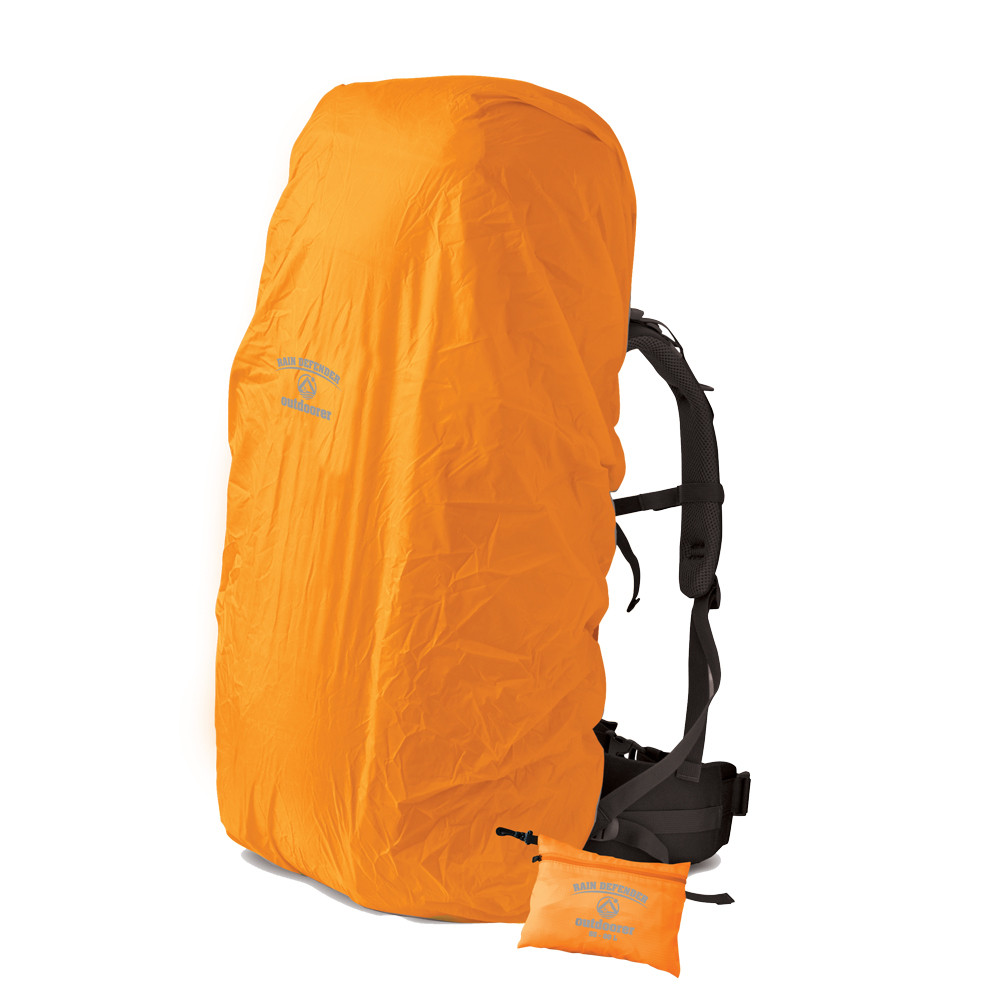 1x Orange Regenschutz Rutschfeste 190T Wasserabweisende Rucksack Regenhülle