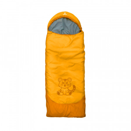 outdoorer Kinderschlafsack Dream Express in Orange mit Tigermotiv