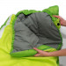 Kinderschlafsack grün