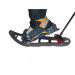 Schneeschuh Steighilfe mit Skistock Step 3