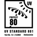 Zertifizierte Pop up Strandmuschel nach UV Standard 801